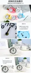 Alarm Clock 624#, direct sales from Yiwu factory, product size 13.5*11.5*4cm Specification image